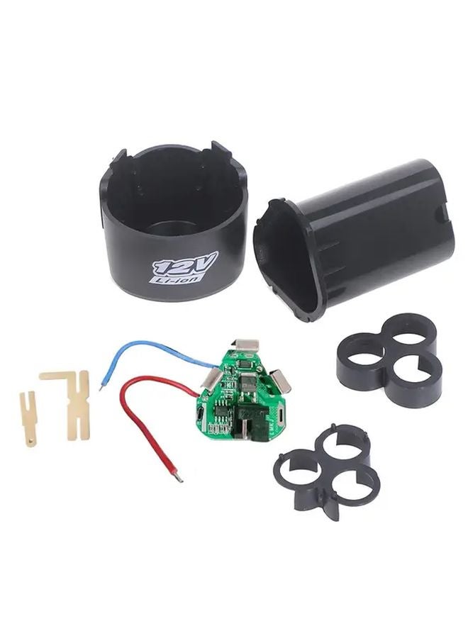 1 Set 12V Li Ion Battery Protection Board 18650 Lithium Case Plastic Shell Bracket - Image 3