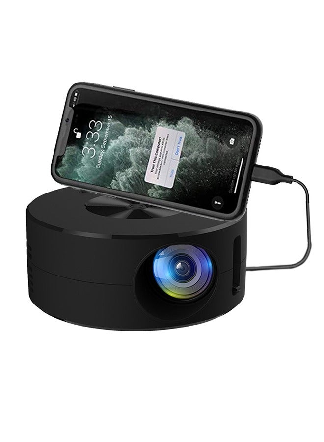 X-level Mini Projector with Bracket,Portable Movie Projector 1080P Support, 9500L Outdoor Projector for Home Theater Movie Phone Projector, Video Projector Compatible with Android / iOS / USB  - Image 1