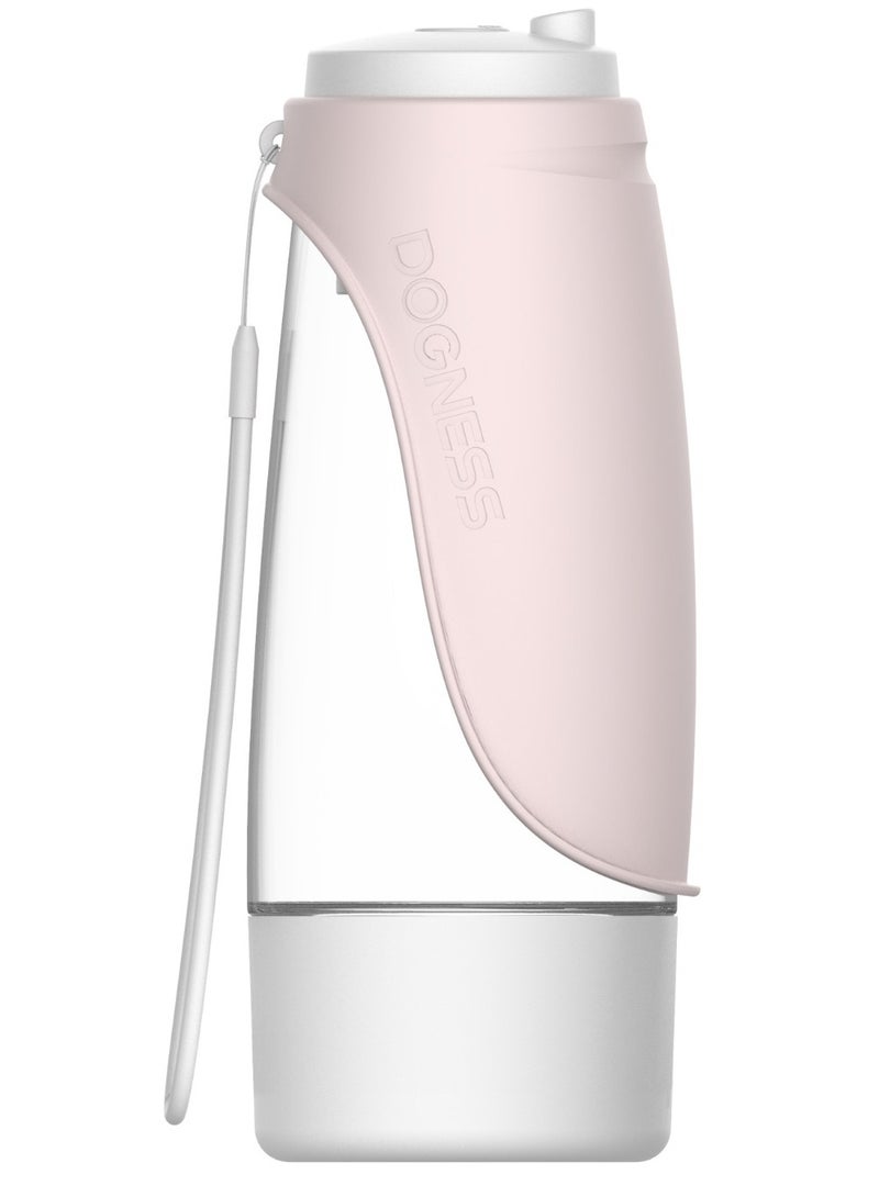 DOGNESS Water Bottle With Food Storage-Pink - Image 1