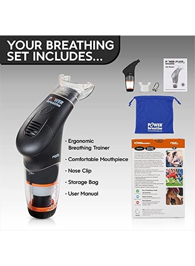 POWERbreathe مدرب عضلات التنفس بمقاومة متوسطة زائد - Image 5