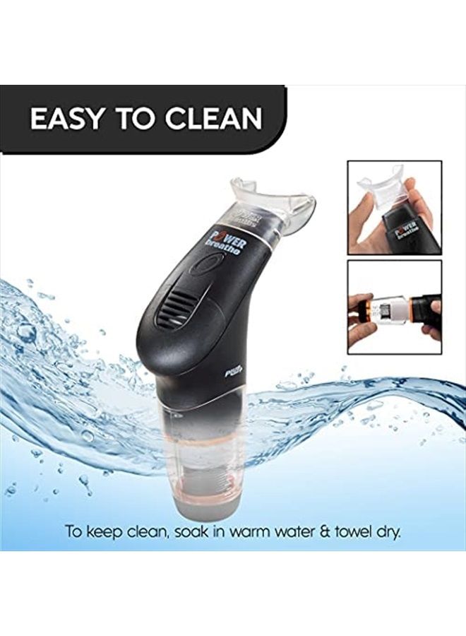 POWERbreathe مدرب عضلات التنفس بمقاومة متوسطة زائد - Image 3