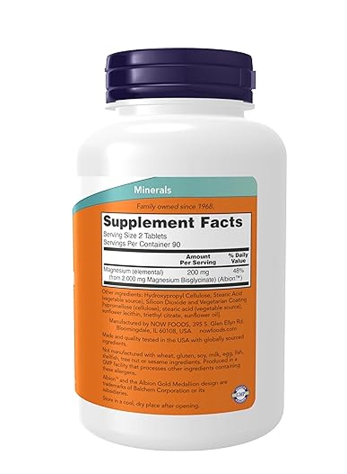 Now Magnesium Glycinate Tab 180S
