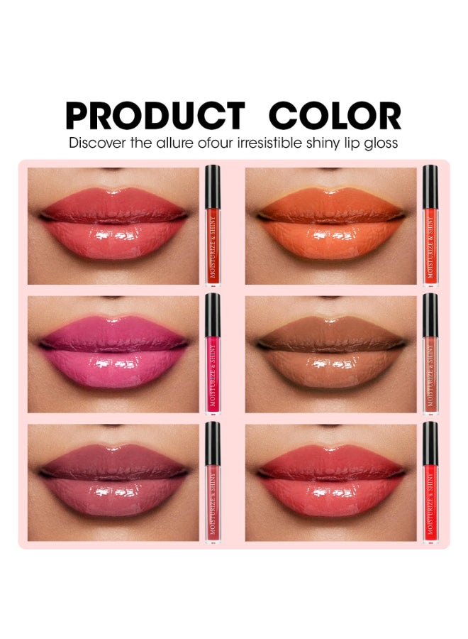 AZEN 100 Pack Lip Gloss Bulk Set Shimmery Lip Gloss for Women and Girls With Rich Varied Colors Valentines Gifts Easter Basket Stuffers - Image 4