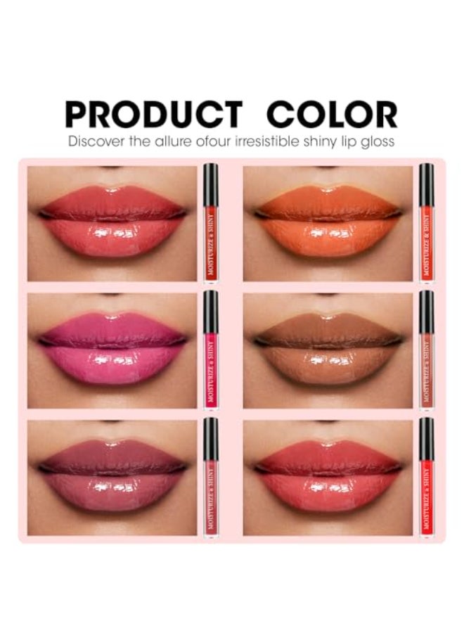 AZEN 100 Pack Lip Gloss Bulk Set Shimmery Lip Gloss for Women and Girls With Rich Varied Colors Valentines Gifts Easter Basket Stuffers - Image 3