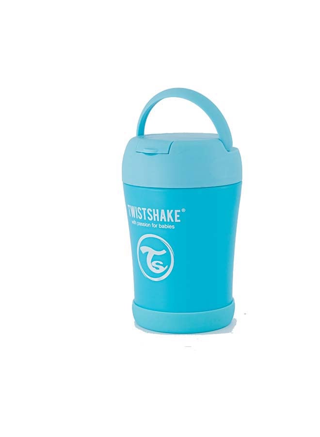 TWISTSHAKE حاوية طعام معزولة من تويست شيك 350 مل أزرق باهت - Image 2