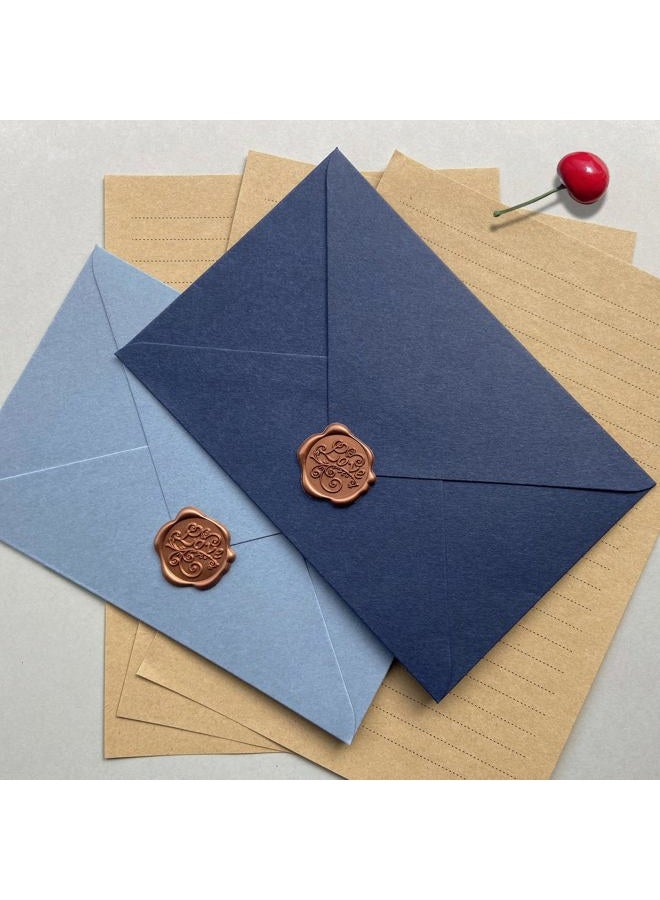 Tuhangcc 4x6 Envelopes for Love Letters and Party Invitations(Blue) - Image 2