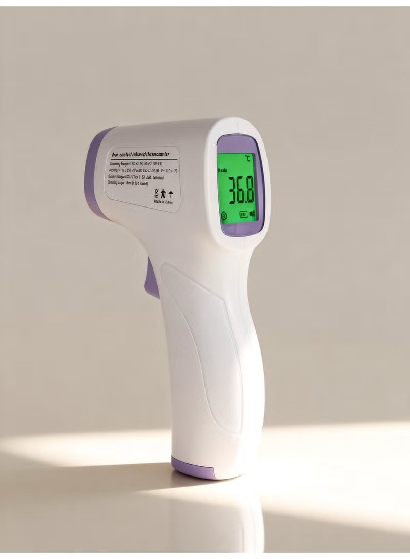 Non-contact forehead thermometer for accurate home temperature measurement for mothers and infants. - Image 1