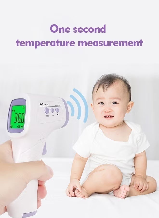Non-contact forehead thermometer for accurate home temperature measurement for mothers and infants. - Image 4