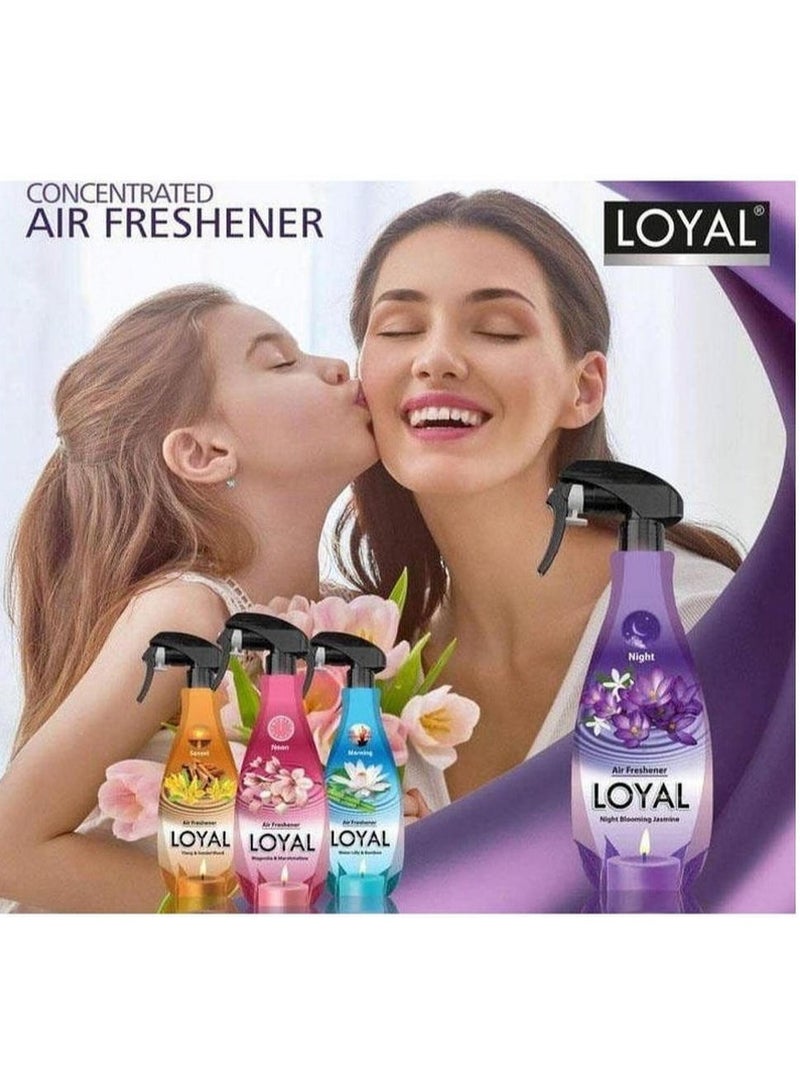 لويال معطر جو ليلي برائحة زنبق الماء والخيزران الصباحي 450 مل - Image 2