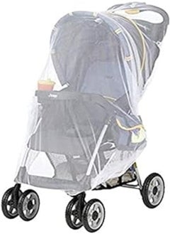 Full Cover Baby Mosquito Netting Mesh for Strollers, Substitutable Baby Cart Mosquito Insect Net,Fits Most Strollers, Bassinets,Cradle