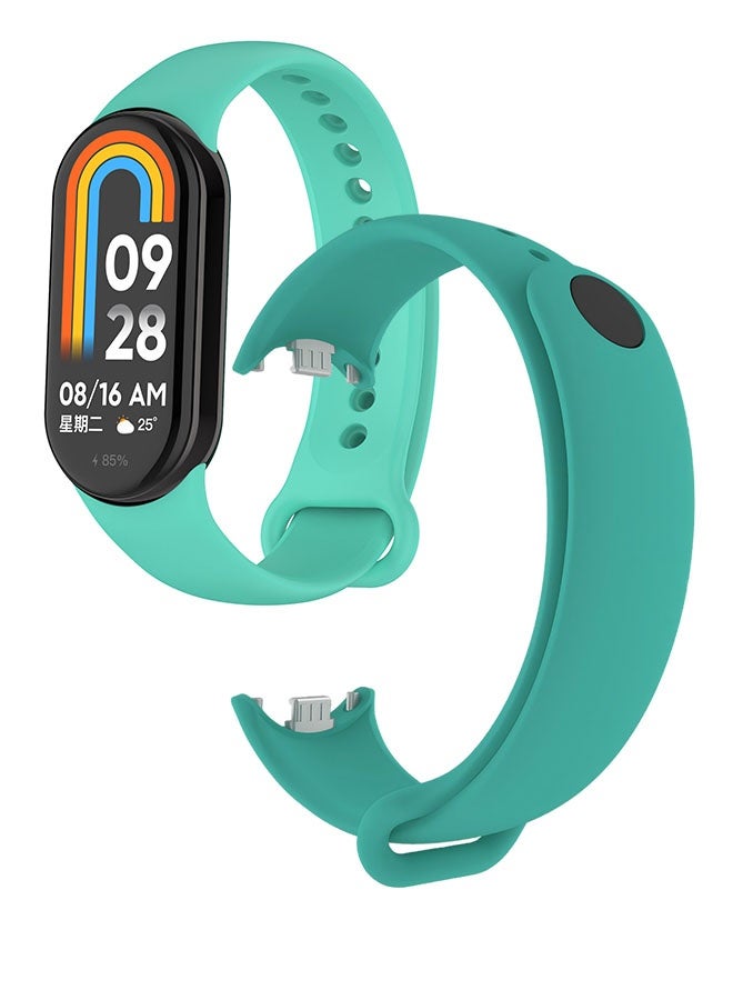 Happy D Xiaomi Mi Band 8/9/10 4-piece replacement strap set, soft silicone clip replacement band for Xiaomi Mi Band 8/9/10 (upgraded colors) - Image 4