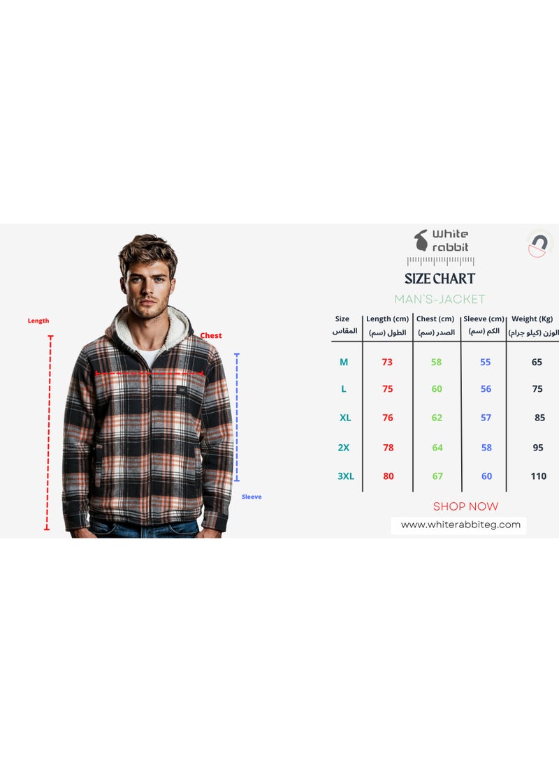 WHITE RABBIT Padded Long Sleeves Zipper Hooded Jacket - Image 3