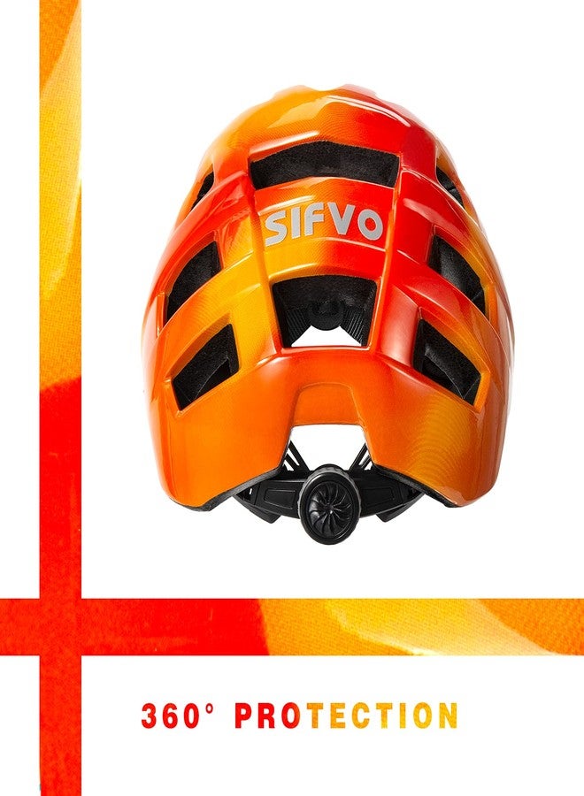 SIFVO Kids Bike Helmet for Boys and Girls Ages 8-14 Adjustable Youth Helmet with Detachable Visor Lightweight, Safe & Stylish Cycling Bicycle Helmets for Kids 54-57cm - Image 4