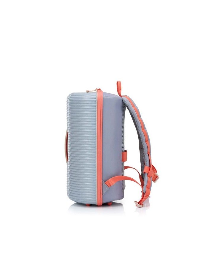 AMERICAN TOURISTER American Tourister Rollio U Backpack - Silver/Glitter/Salmon - 1 Year Global Warranty  - Image 3