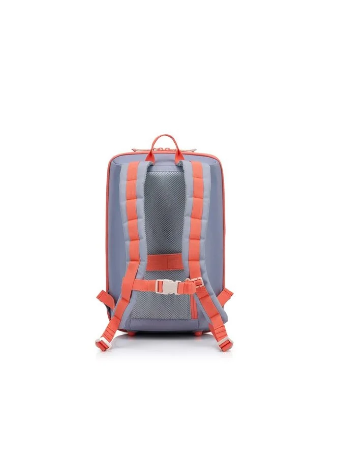 AMERICAN TOURISTER American Tourister Rollio U Backpack - Silver/Glitter/Salmon - 1 Year Global Warranty