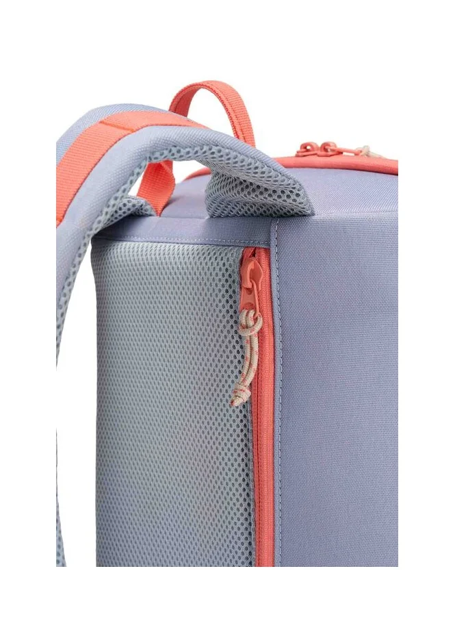 AMERICAN TOURISTER American Tourister Rollio U Backpack - Silver/Glitter/Salmon - 1 Year Global Warranty