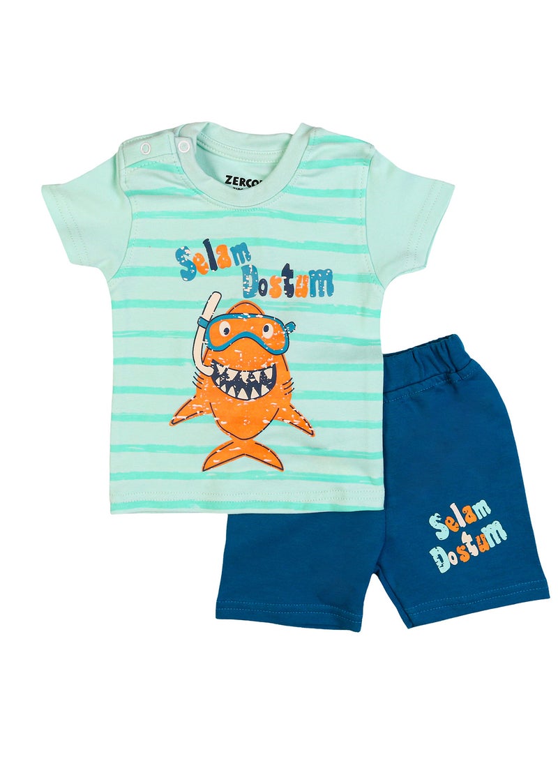 Zercon Summer Pajama Set for Newborn Babies - Image 1