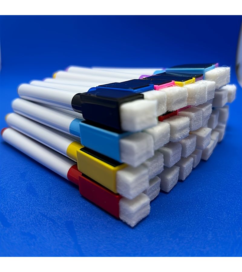 24 Pieces Fine Magnetic Dry Erase Markers Low Odor Washable Assorted Colors - Image 4