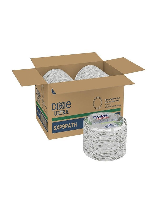 Dixie Ultra SXP9PATHPK Plates, Extra Heavy Weight, 8-1/2-Inch, 125/PK, Pathways/White - Image 5