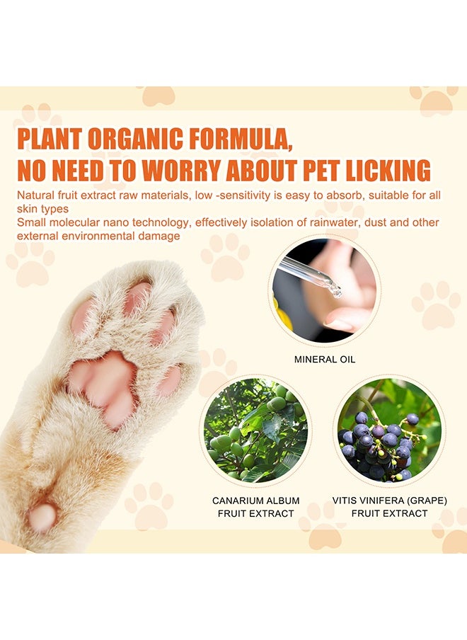YEGBONG Paw Balm - Dog Pet Paw Wax Moisturizer Paw Pad Lotion Protects And Heals Dry Cracked Damaged Paws Foot Pads For Cats Dogs, Repairs And Moisturizes Dry, Cracked And Damaged Paws 50g  - Image 4
