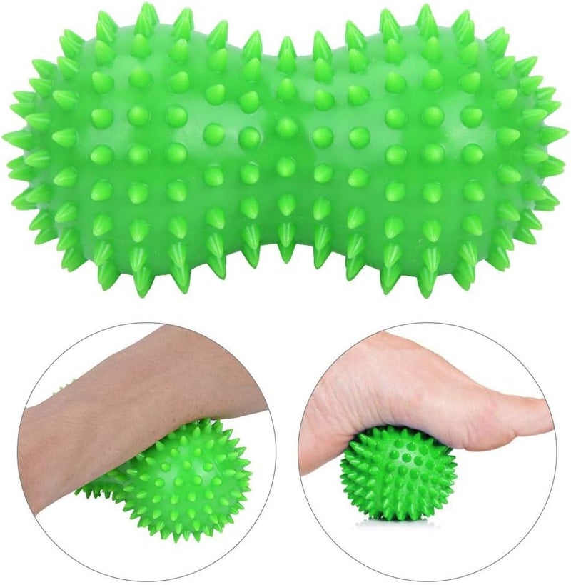 Focket Massage BallsPvc Peanut Massage Balls Foot Back ShoulderFoot MassagerPlantar Fasciitis All Over Body Deep Tissue Muscle Therapy For Strength ExerciseRelax 1 - Image 5