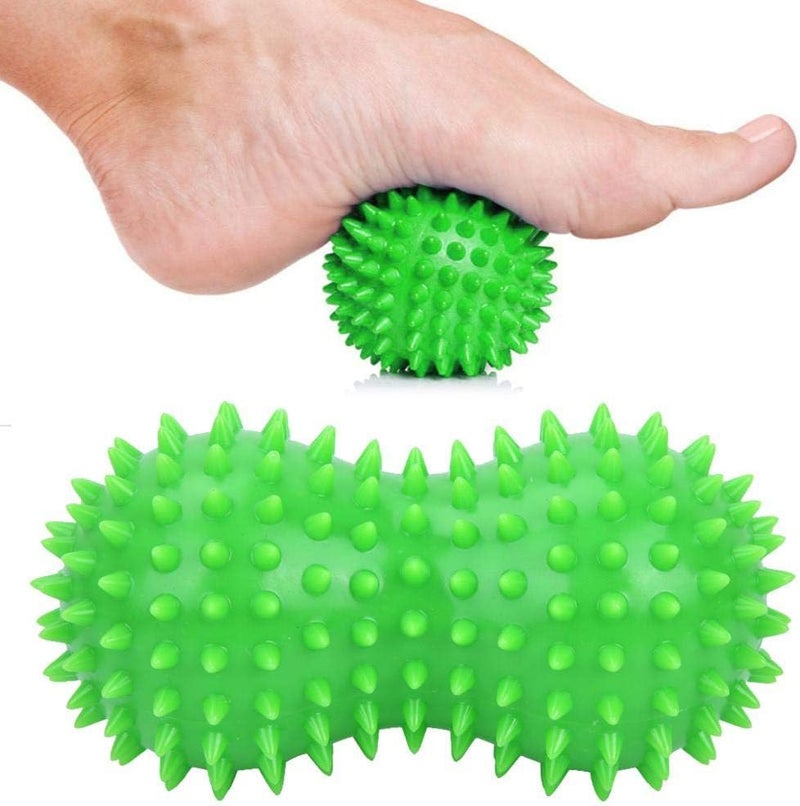 Focket Massage BallsPvc Peanut Massage Balls Foot Back ShoulderFoot MassagerPlantar Fasciitis All Over Body Deep Tissue Muscle Therapy For Strength ExerciseRelax 1 - Image 3