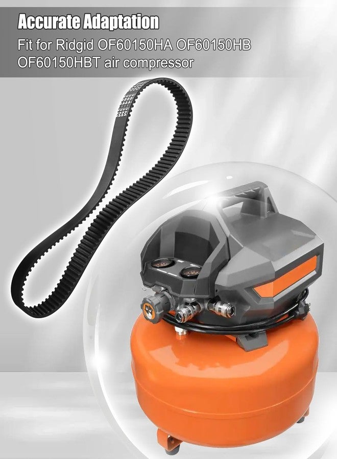 TIKSCIENCE Air Compressor Drive Belt Fit for Ridgid OF60150HA OF60150HB OF60150HBT, Air Compressor Replacement Parts - Image 5