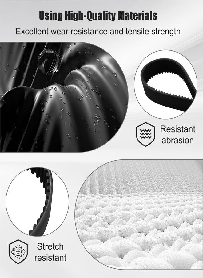 TIKSCIENCE Air Compressor Drive Belt Fit for Ridgid OF60150HA OF60150HB OF60150HBT, Air Compressor Replacement Parts - Image 4