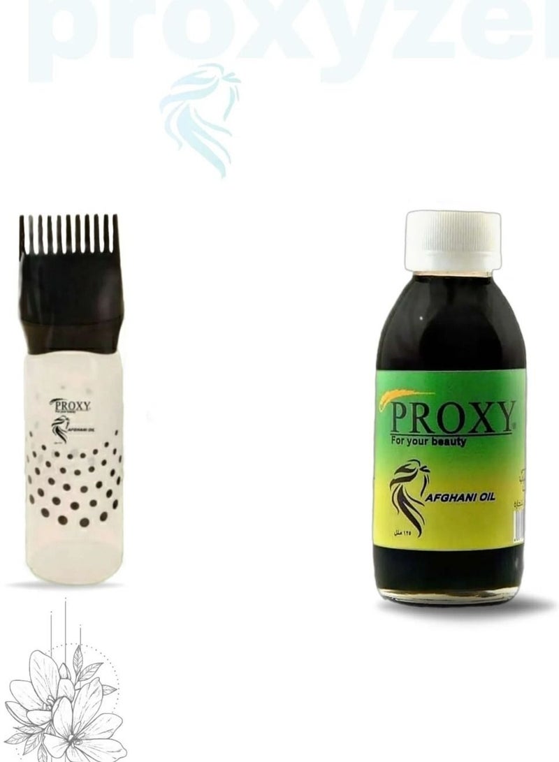 بروكسي علبة زيت بروكسي حجم 125 مل + مشط