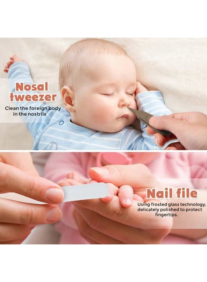 Facewegen Baby Nail Clippers Set for Newborn,Infant Nail kit for New Parents Gift - Image 4