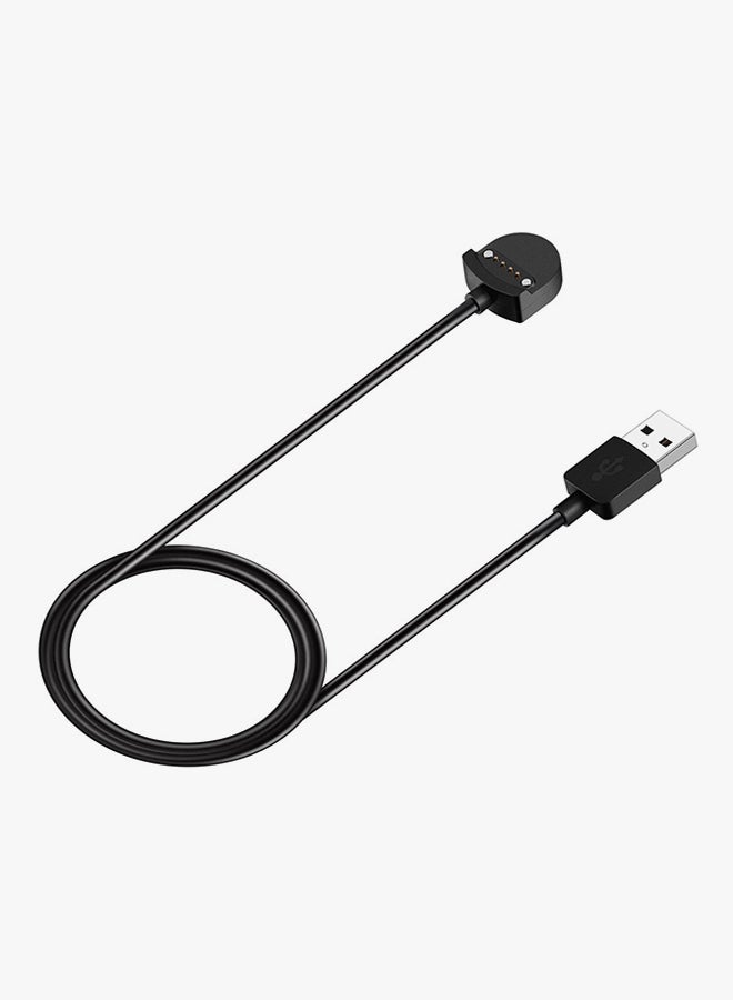 Voberry Universal Charging Dock Charger Cable For Ticwatch S/Ticwatch E Black - Image 2