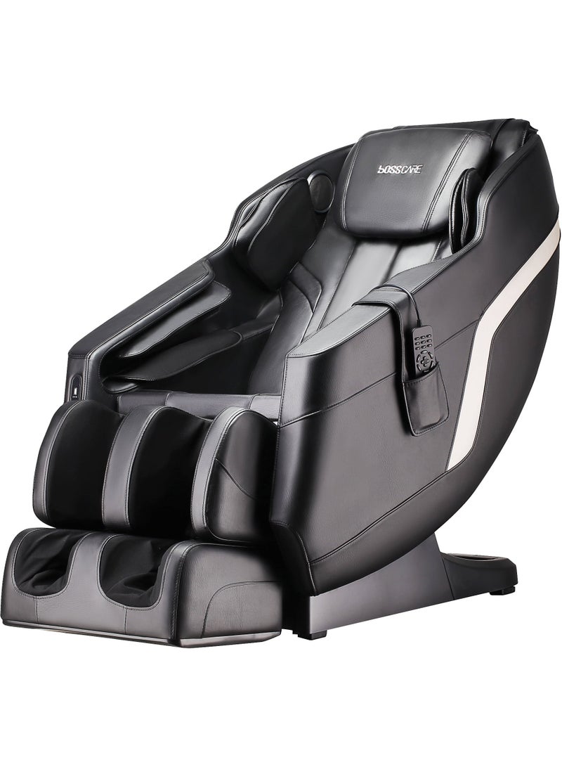 BOSSCARE Assembled Massage Chair and Recliners Full Body Black for Muscle Relaxation(41*23*32 in) - Image 1