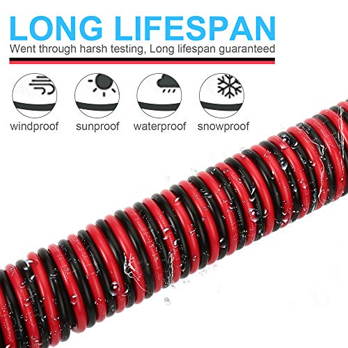 TYUMEN 100FT 18 AWG Gauge 2 Conductor Stranded Red Black Car Home Stereo Speaker Audio Cable Electrical Hookup Wire - 99.95% Oxygen Free Copper Wires - Image 5