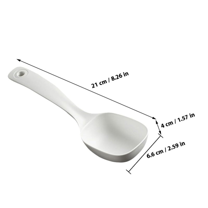 Large Kitchen Soup Ladles Set of 3 Long Handle Serving Spoons for Canteen - Image 3
