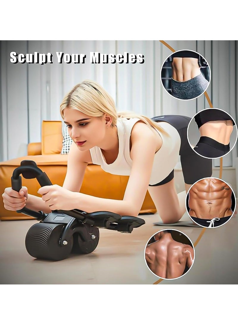 PRIMO PLUS Abdominal Roller With Occasional Elbow Support And Mobile Holder, For Home Fitness - Image 3