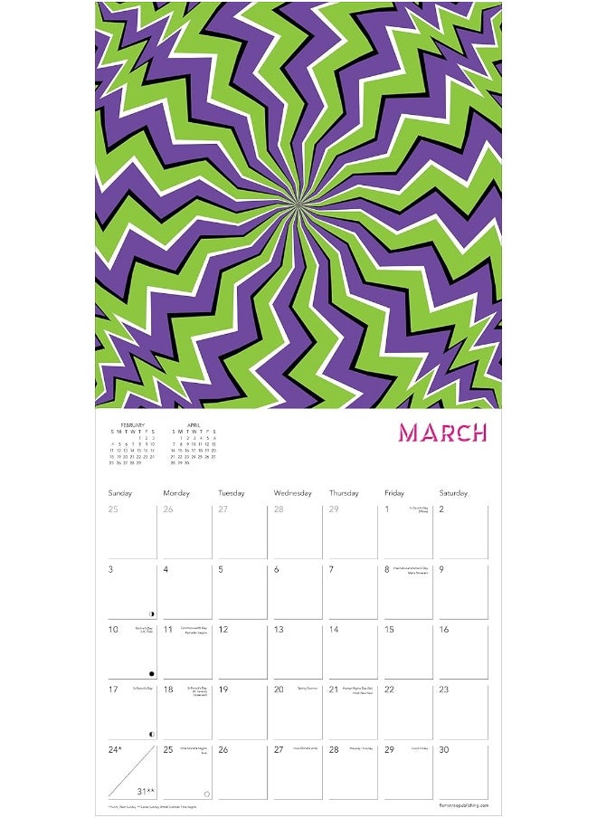 Optical Illusions Wall Calendar 2024 (Art Calendar  - Image 3