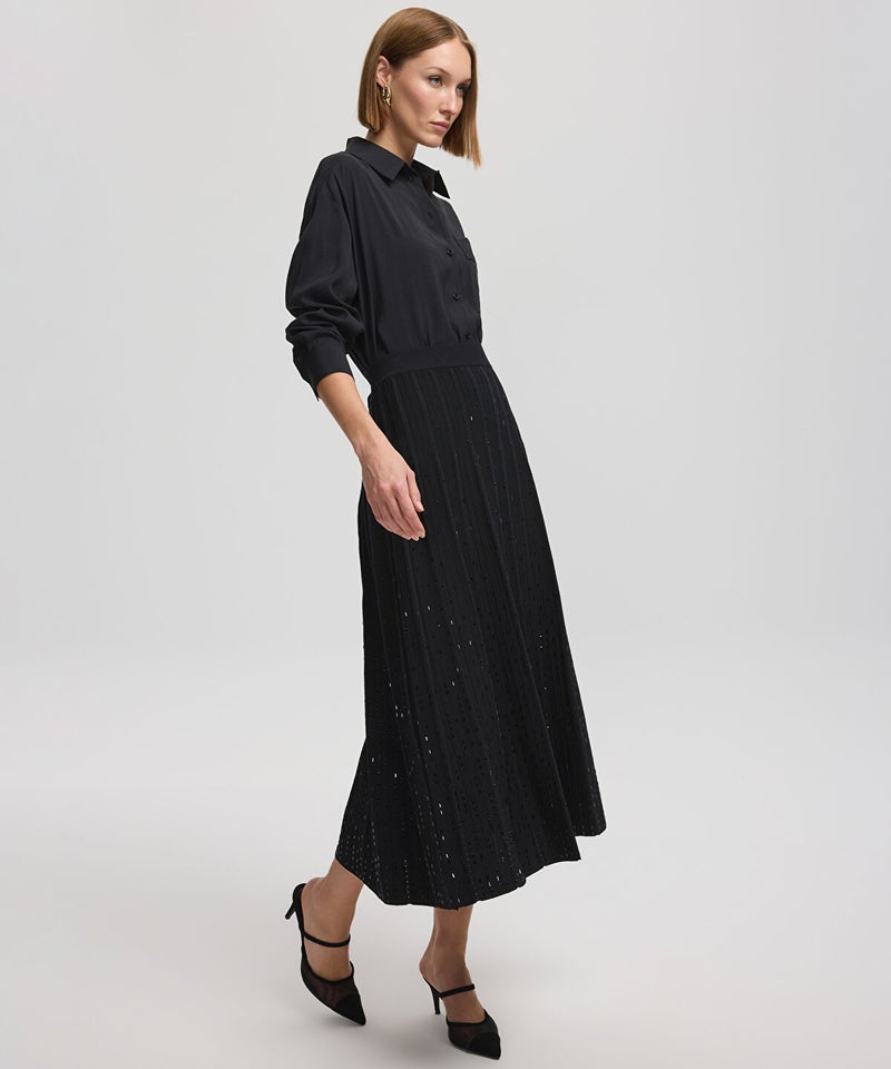 Ipekyol Knit Skirt With Rhinestones - Image 2