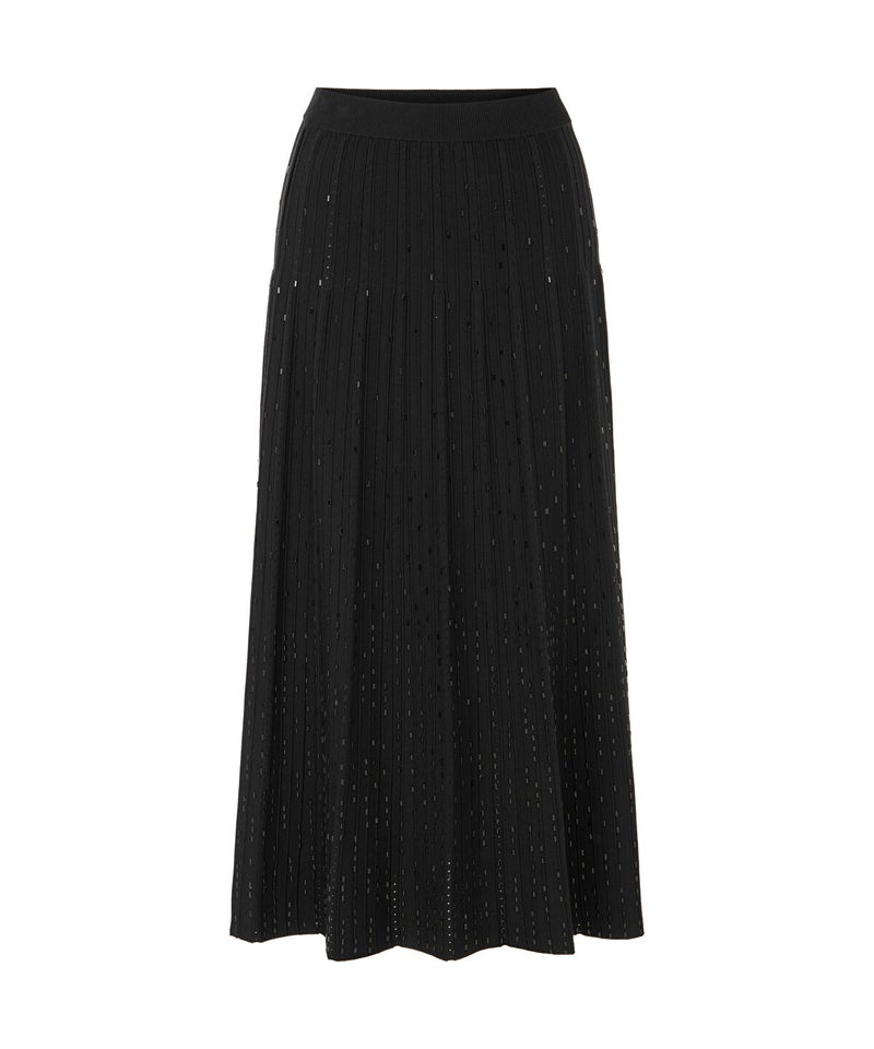 Ipekyol Knit Skirt With Rhinestones - Image 5