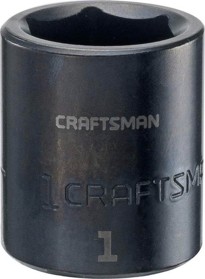 CRAFTSMAN Shallow Impact Socket, SAE, 1/2-Inch Drive, 1-Inch (CMMT15858) - Image 2