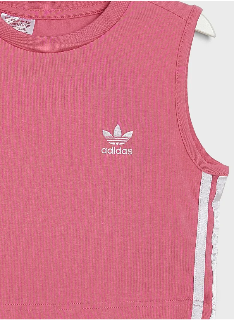 adidas Originals Kids Essental Cropped Tank