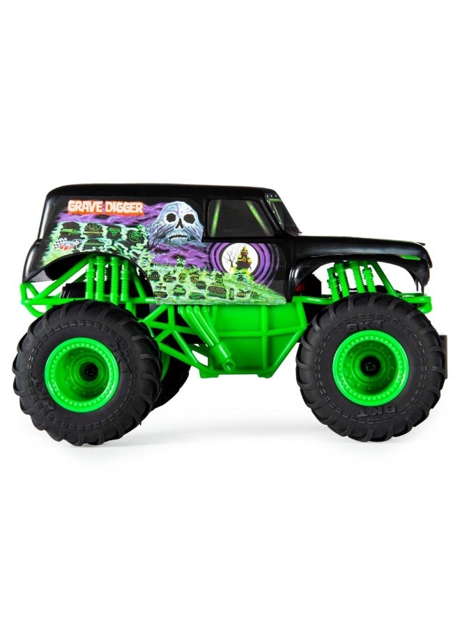 Monster Jam Rc Grave Digger Monster Truck (1:24) - Image 1