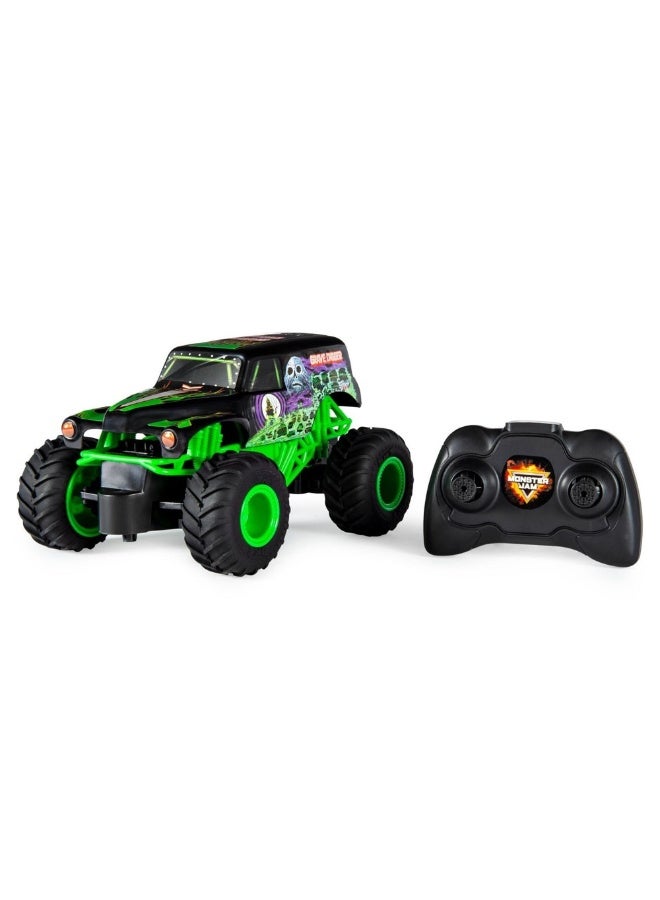 Monster Jam Rc Grave Digger Monster Truck (1:24) - Image 2