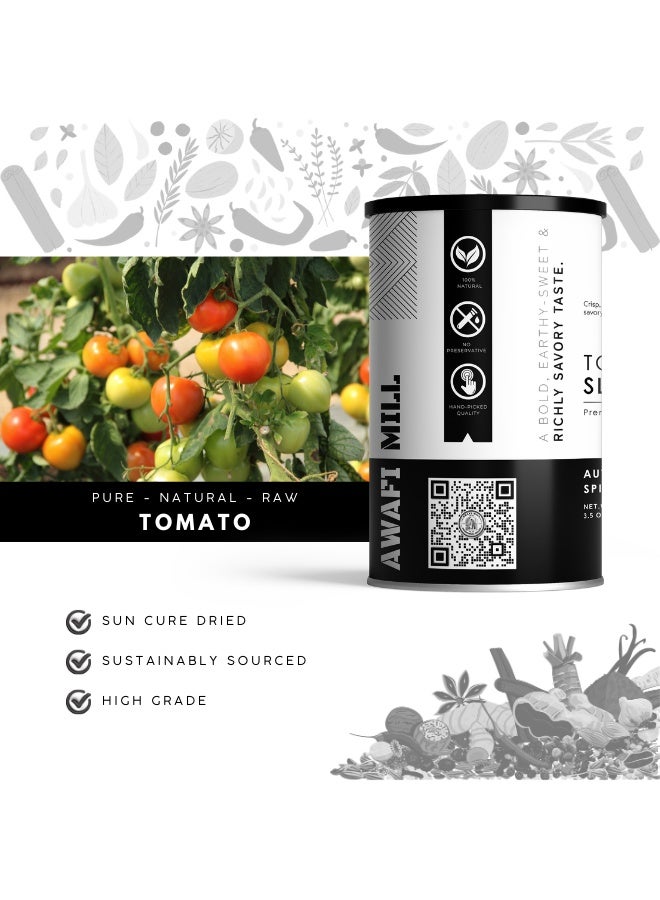 أباميك شرائح طماطم مجففة من أوافي ميل | شرائح ناضجة تحت أشعة الشمس لخلطات المكسرات وتحضير وجبات المؤن - 100 غرام | 3.5 أونصة (عبوة من 5 قطع) - Image 3