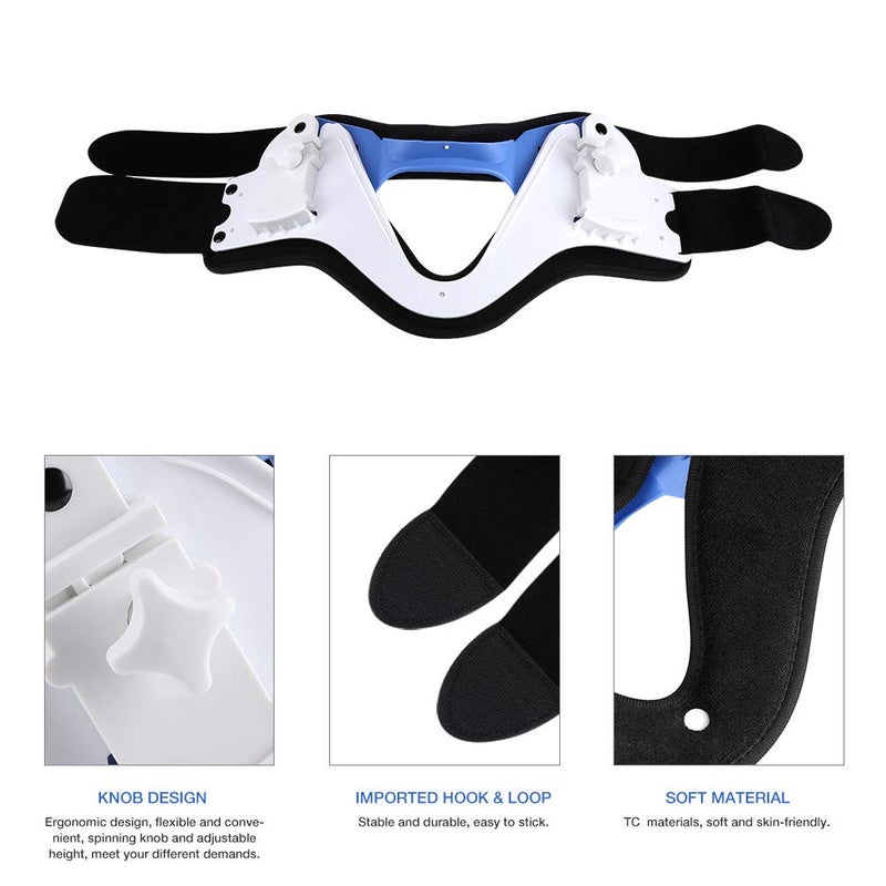 كلاراكو جهاز كلاركو لتقويم فقرات الرقبة، وحدة تثبيت دعامة الرقبة القابلة للتعديل لتخفيف الألم وتصحيح مشاكل العمود الفقري - Image 2