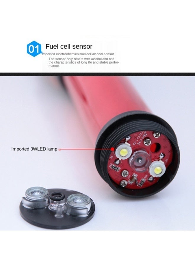 Cheetah No. 1 Alcohol Tester Blowing Baton Alcohol Tester With Flashlight Function，CN Plug - Image 4