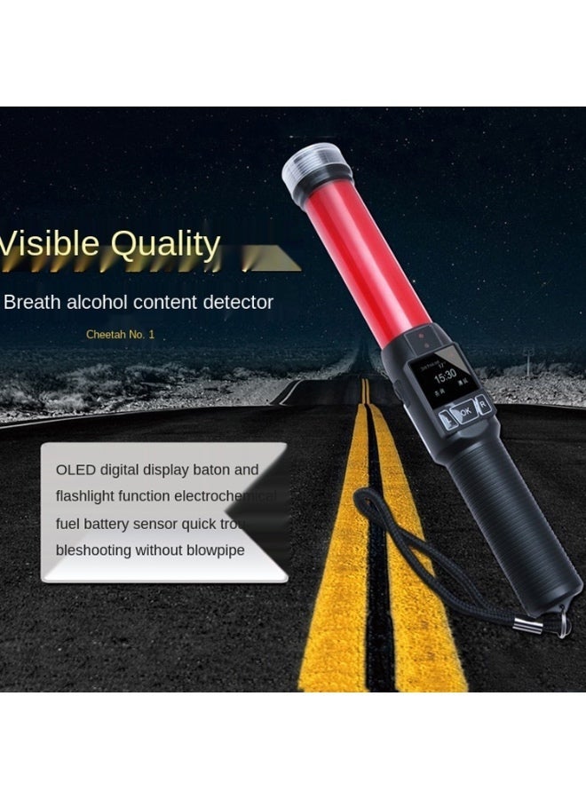 Cheetah No. 1 Alcohol Tester Blowing Baton Alcohol Tester With Flashlight Function，CN Plug - Image 2