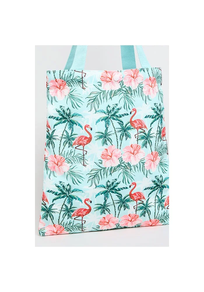 R&b  Printed Canvas Shoulder Bag for Women | Best Price UAE