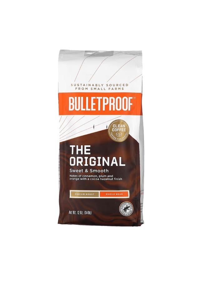 Bulletproof Coffee The Original Whole Bean  Medium Roast 12 oz 340 g - Image 1