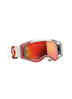 Scott Scott Prospect white/red Motocross Goggles  - Image 1