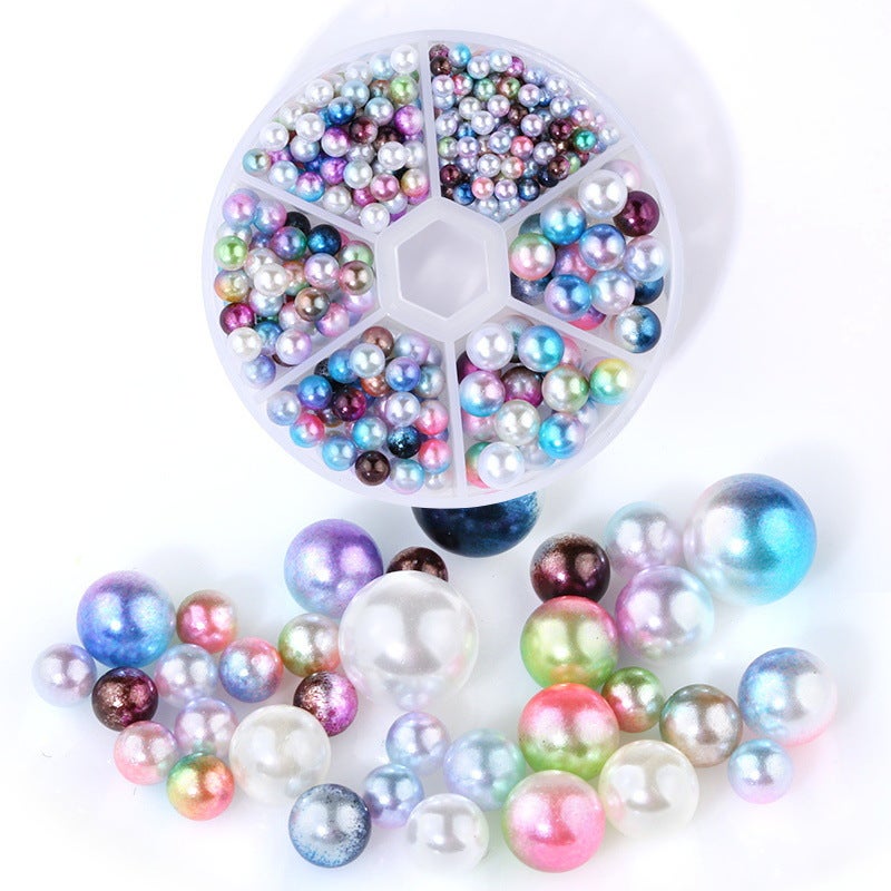 Bead Riveting Machine for Clothing DIY 6 Grid Phantom Pearls 6 Grid Phantom Pearls
